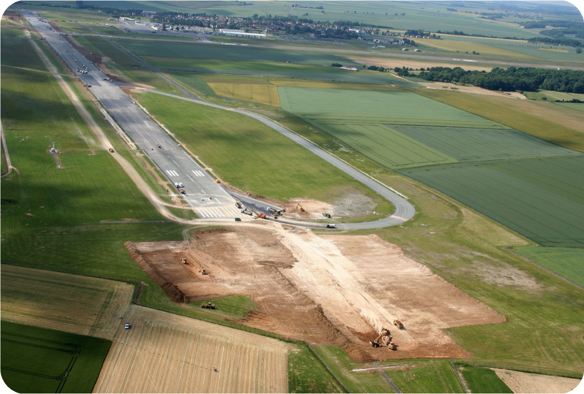 Terrassement Localizer RAP CAT III